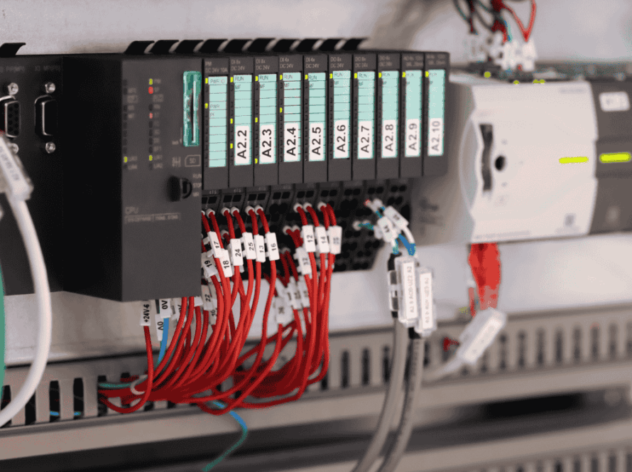 plc per automazione industriale